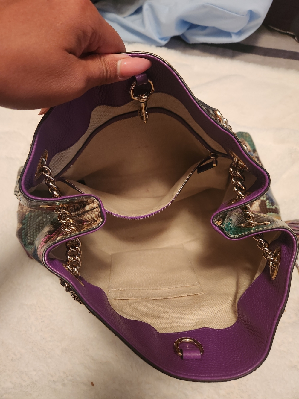 Very Rare Python Skin Gucci Soho Chain Bag - Picture 7 of 8